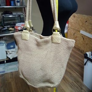 The sak crochet shoulder bag